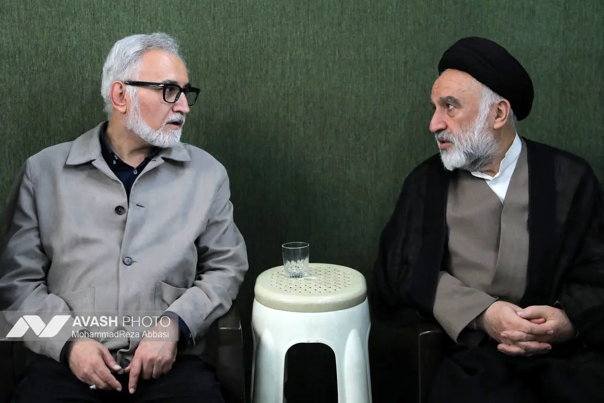 مراسم تشییع سید محمد تاج زاده