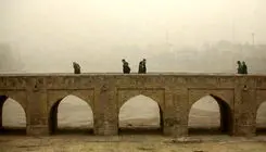 هوای اصفهان در شرایط نارنجی و ناسالم برای گروه‌های حساس