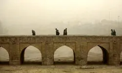 هوای اصفهان در شرایط نارنجی و ناسالم برای گروه‌های حساس