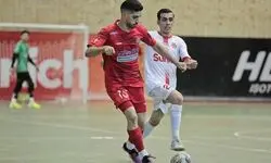 توقف مدعی عنوان قهرمانی لیگ برتر فوتسال 