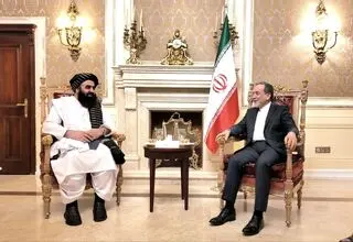 دیدار وزیران خارجه ایران و طالبان در تهران