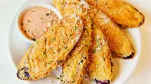 طرز تهیه بادمجان سوخاری متفاوت، ارزان و خوشمزه/ فیلم