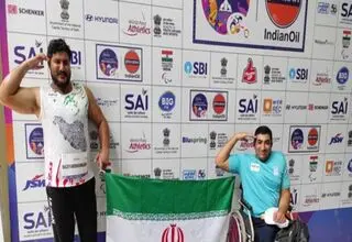 مدال طلای بازیار و برنز بندری در پارادوومیدانی قهرمانی جهان