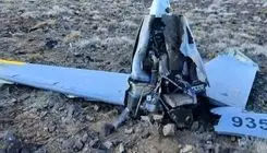 تصاویر لاشه پهپاد آمریکایی در بندرعباس +فیلم