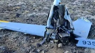 پهپاد جاسوسی اسرائیل نابود شد