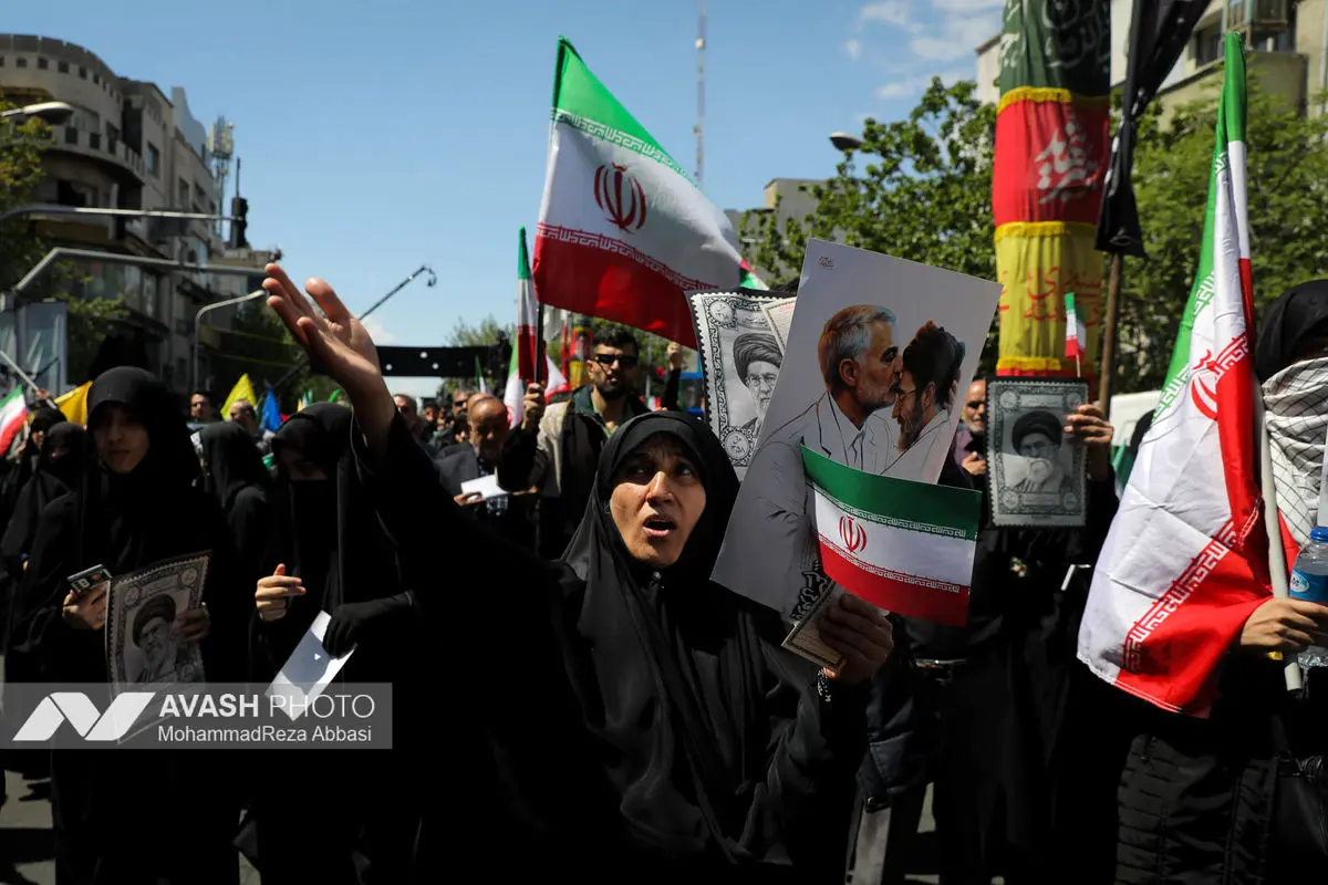 مراسم اربعین رهبر شهید انقلاب در تهران