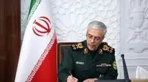 سرلشکر باقری پیام صادر کرد