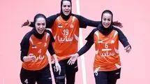 صعود دختران سایپا به فینال لیگ برتر والیبال