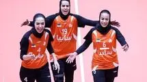 صعود دختران سایپا به فینال لیگ برتر والیبال