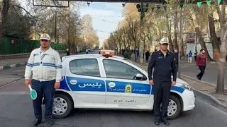 تمهیدات ترافیکی پلیس راهور البرز در لیالی قدر
