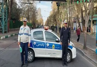تمهیدات ترافیکی پلیس راهور البرز در لیالی قدر
