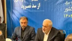 بازدید وزیر نیرو از سد مخزنی نمرود در فیروزکوه
