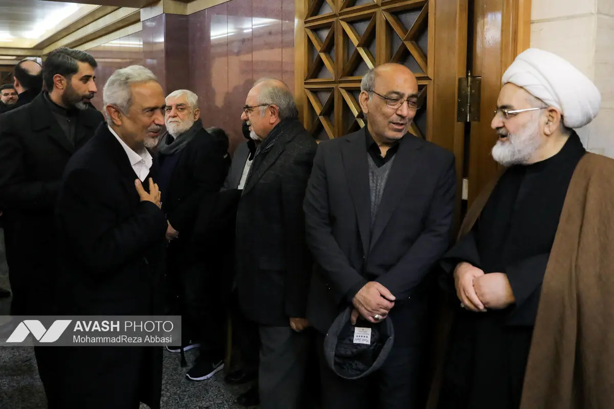 مراسم ترحیم اشرف بروجردی