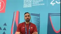 پاکدامن: امیدوارم ۲ مدال خوش‌رنگ بگیرم 