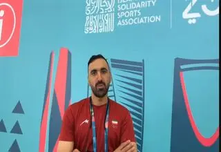 پاکدامن: امیدوارم ۲ مدال خوش‌رنگ بگیرم 