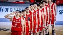 تیم بسکتبال زیر ۱۸ سال ایران راهی مرحله یک چهارم شد