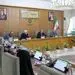آرایش جلسه هیئت دولت در اولین جلسه رسمی بعد از حمله اسرائیل به ایران
