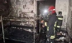 آتش‌سوزی در هتل فردوسی مشهد مصدوم و فوتی نداشت