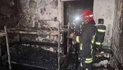 آتش‌سوزی در هتل فردوسی مشهد مصدوم و فوتی نداشت