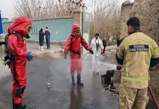 حادثه نشت گاز آمونیاک در کارخانه یخ سازی تلفات نداشت