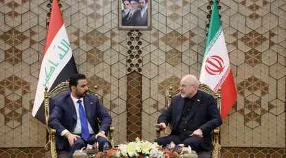 قالیباف: همکاری ایران و عراق می‌تواند بسیاری از مسائل منطقه را حل کند