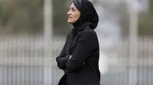 تسلیت و همدردی سرمربی تیم فوتبال زنان با مردم ایران