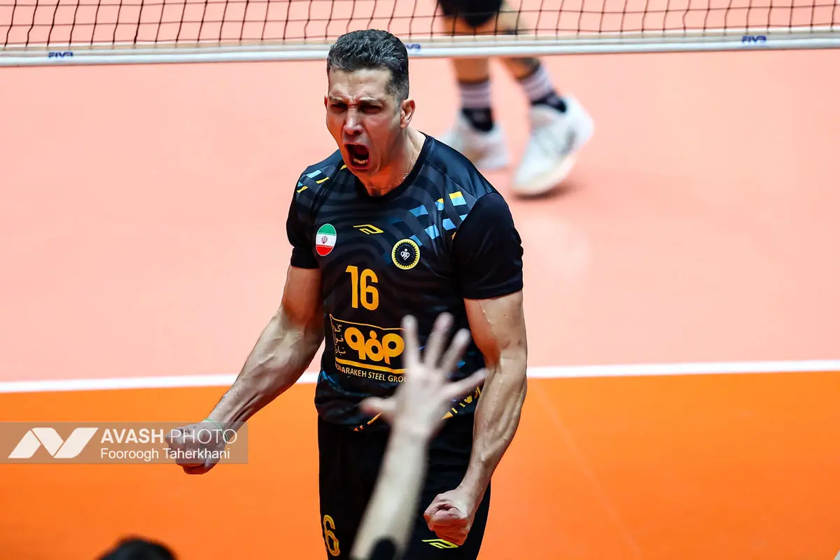 دیدار تیم های والیبال شهرداری ارومیه و سپاهان