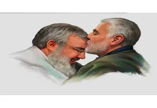 انتشار دستخط سردار شهید قاسم سلیمانی در مورد سید حسن نصرالله