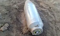 انهدام یک فروند موشک کروز آمریکایی در منطقه بوئین‌زهرا + عکس 