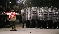 در گرجستان آشوب به پا شد 