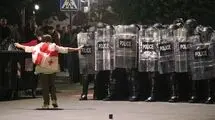 در گرجستان آشوب به پا شد 