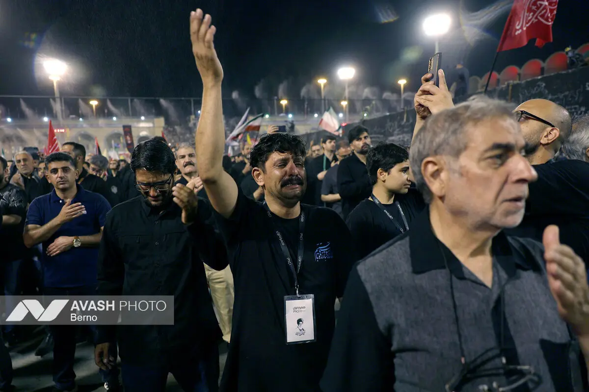 شب دوم مراسم وداع با رهبر شهید انقلاب