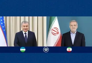 رئیس جمهور ازبکستان برای پزشکیان پیام فرستاد