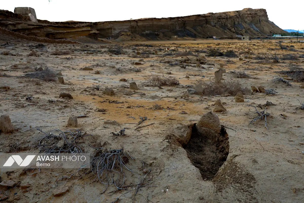 لافت، شهر بادگیرها بعد از بارندگی های اخیر