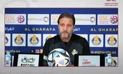 سرمربی الغرافه: با تمام توان برای شکست تراکتور به میدان می‌رویم 