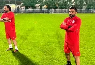 تمرین امیدهای ایران در حضور رکورددار روپایی!+عکس