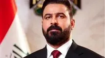 علی الزیدی از پیکر رهبر شهید استقبال می‌کند