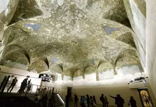 یک نقاشی پنهان شده زیر گچ از داوینچی رونمایی شد