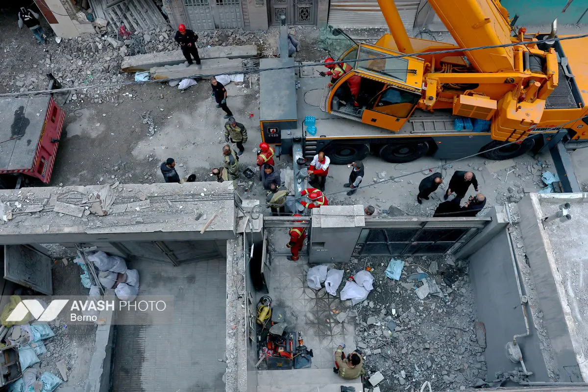 خسارات ناشی از تجاوز هوایی آمریکا و رژیم صهیونیستی تهران ـ۷ فروردین ۱۴۰۵