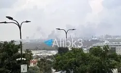 پالایشگاه حیفا هدف موشک‌های ایرانی