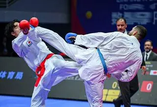 دو المپیکی کاراته در جمع غیرالمپیکی‌ها