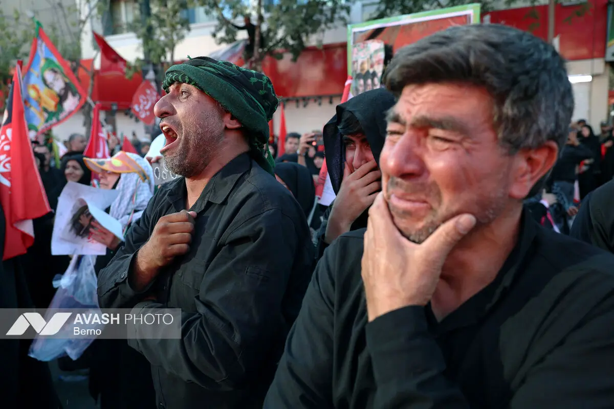 مراسم تشییع پیکر مطهر رهبر شهید انقلاب - مشهد