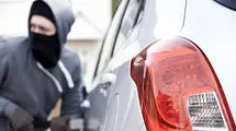 سرقت خودرو از مقابل کلانتری با جرثقیل