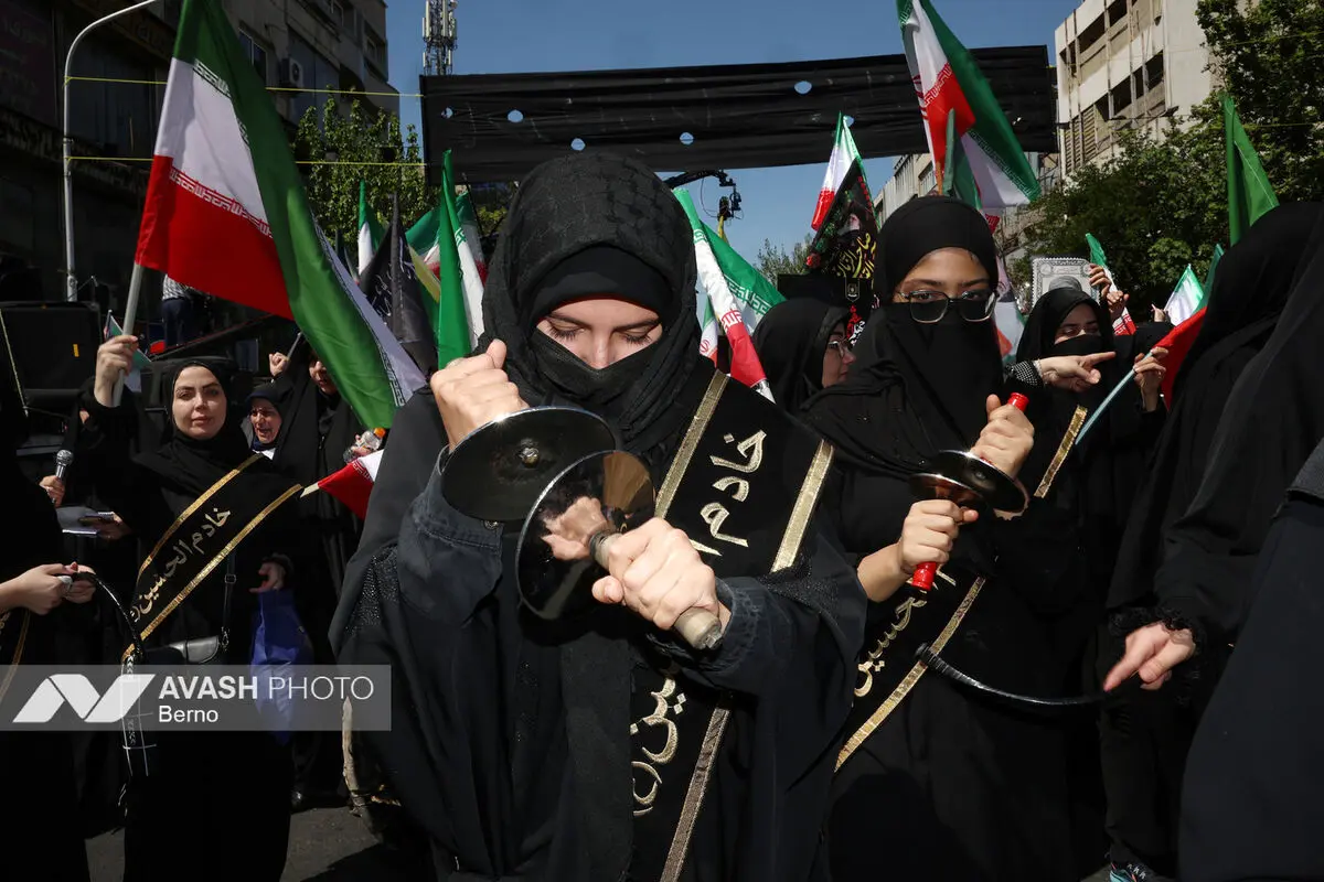 مراسم اربعین رهبر شهید انقلاب در تهران -۱