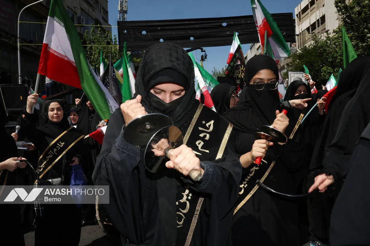 مراسم اربعین رهبر شهید انقلاب در تهران -۱