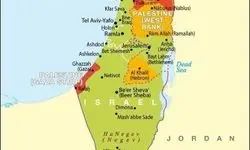 نام فلسطین در نقشه‌های رسمی بریتانیا ثبت شد
