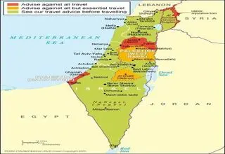 نام فلسطین در نقشه‌های رسمی بریتانیا ثبت شد