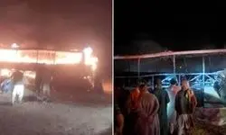 کشته شدن ۸۵ مهاجر افغانستانی اخراج شده از ایران در یک تصادف