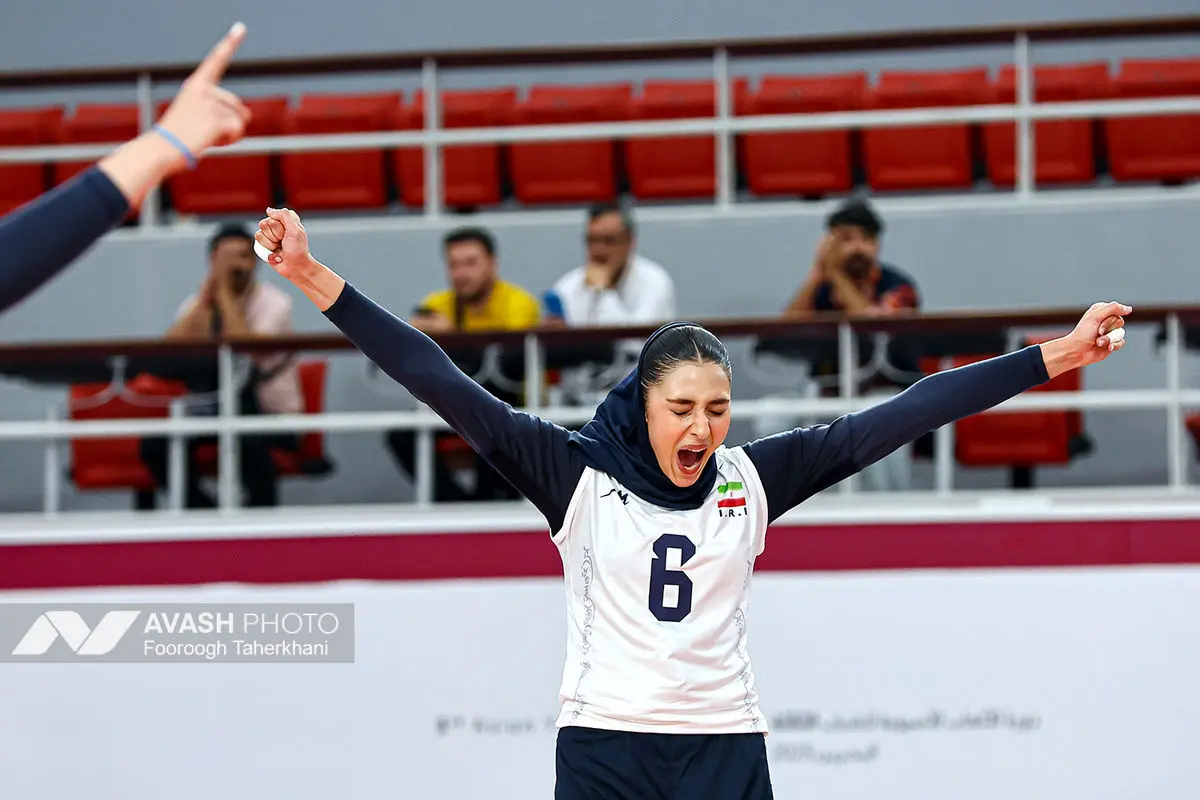 بازی‌های آسیایی جوانان؛ دختران والیبال ایران و  فیلیپین