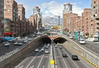  انسداد تونل توحید امشب از ۲۴ تا ۵ بامداد